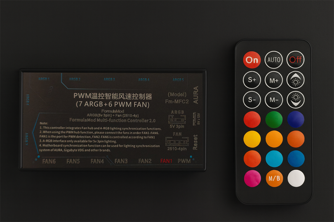 Pack 3 Fans + Controlador