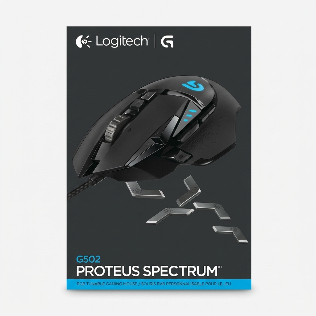 Mouse Gamer Logitech G502 Proteus Spectrum – RGB Tunable