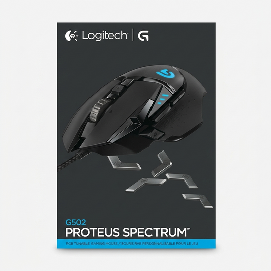 Mouse Gamer Logitech G502 Proteus Spectrum – RGB Tunable