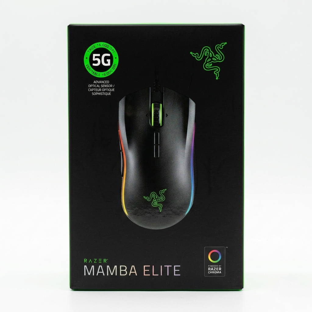 Mouse Gamer Razer Mamba Elite – Sensor 5G 16.000 DPI