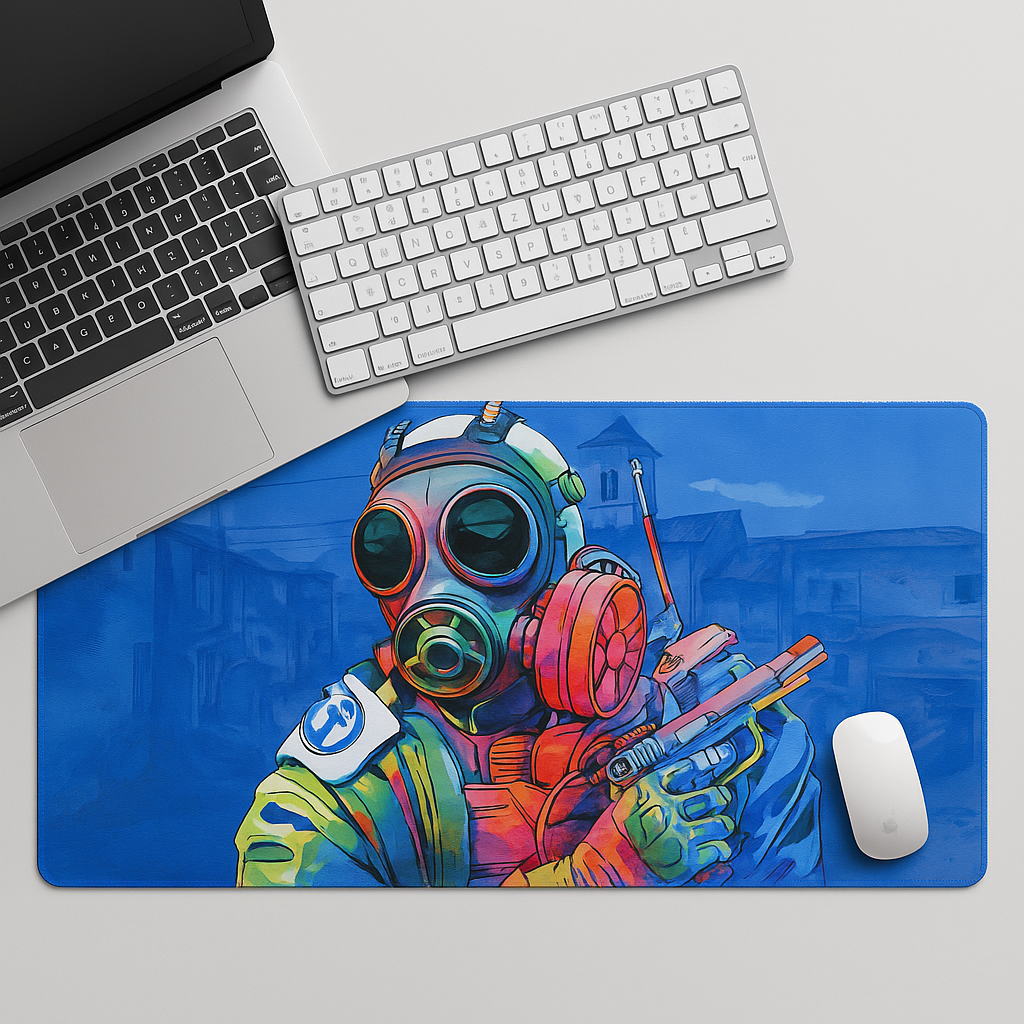 Mousepad Gamer Counter-Strike Azul