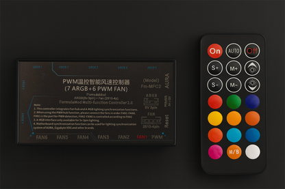 Pack 3 Fans + Controlador