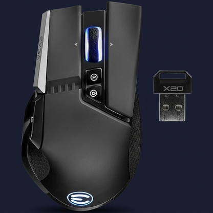 Mouse Gamer Inalámbrico EVGA X20 – FPS Wireless